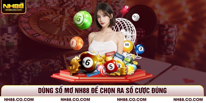 Dùng sổ mơ NH88 để chọn ra số cược đúng