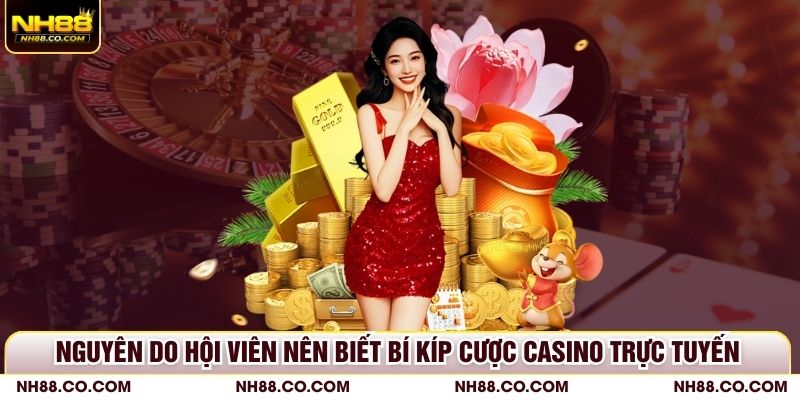 Nguyên do hội viên nên biết bí kíp cược casino trực tuyến